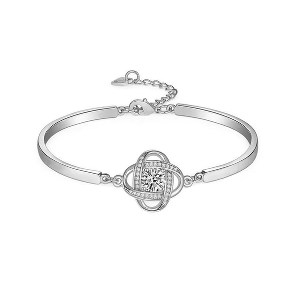 Pulsera Suerte Eterna [PRATA REFINADA]